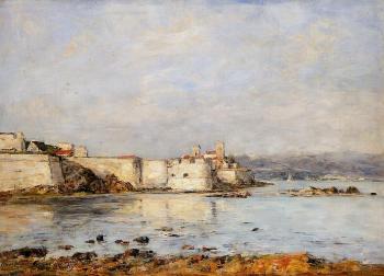 Eugene Boudin : Antibes, the Fortifications